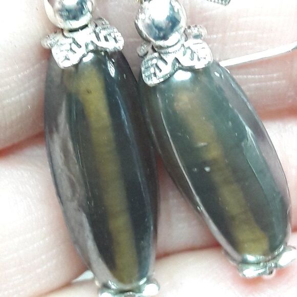 bohemian earrings 075# Bohemian glass pickle pickle earrings cosplay bohocore fa - Picture 6 of 6